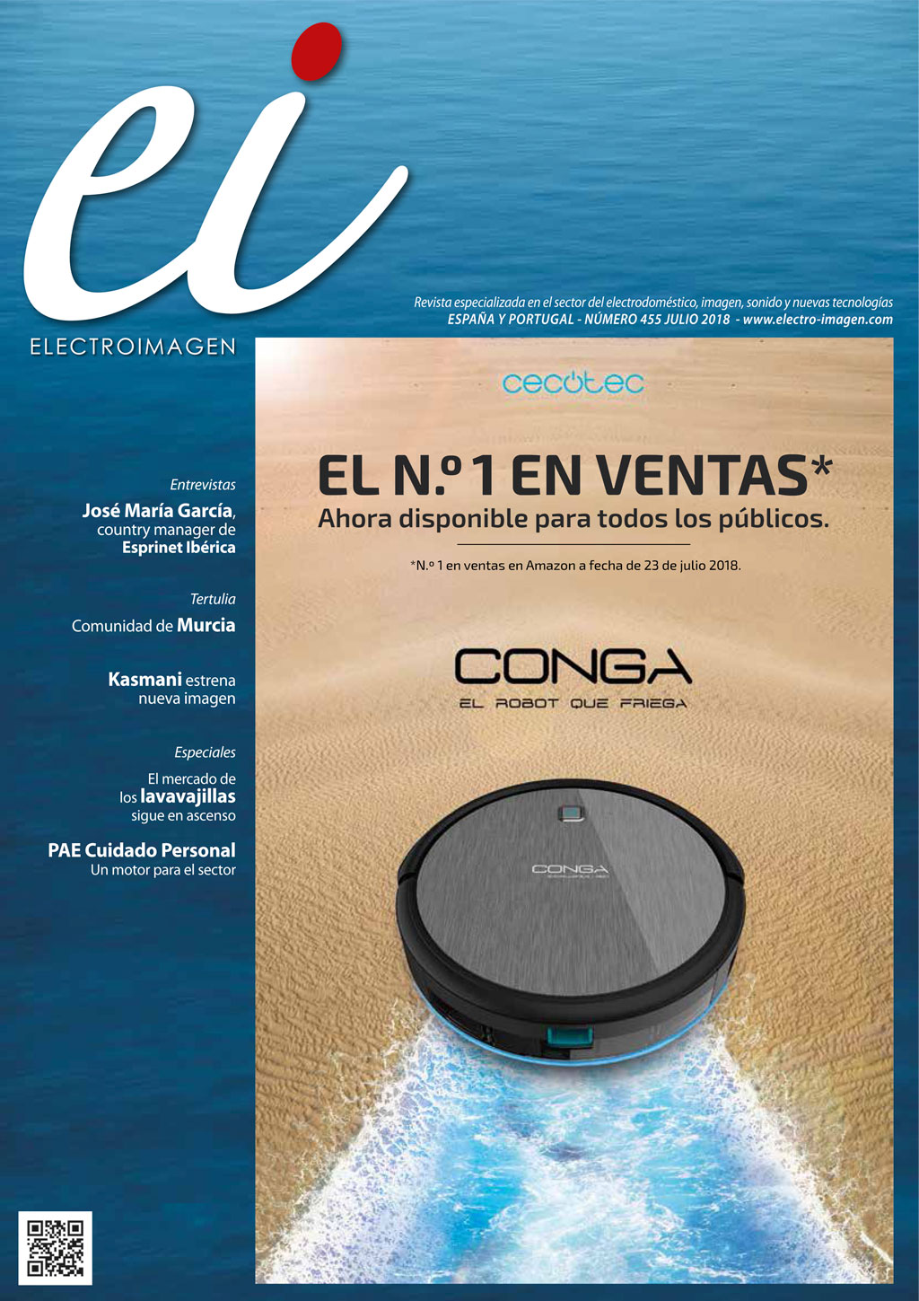 Revista Electro imagen 455 Julio de 2018