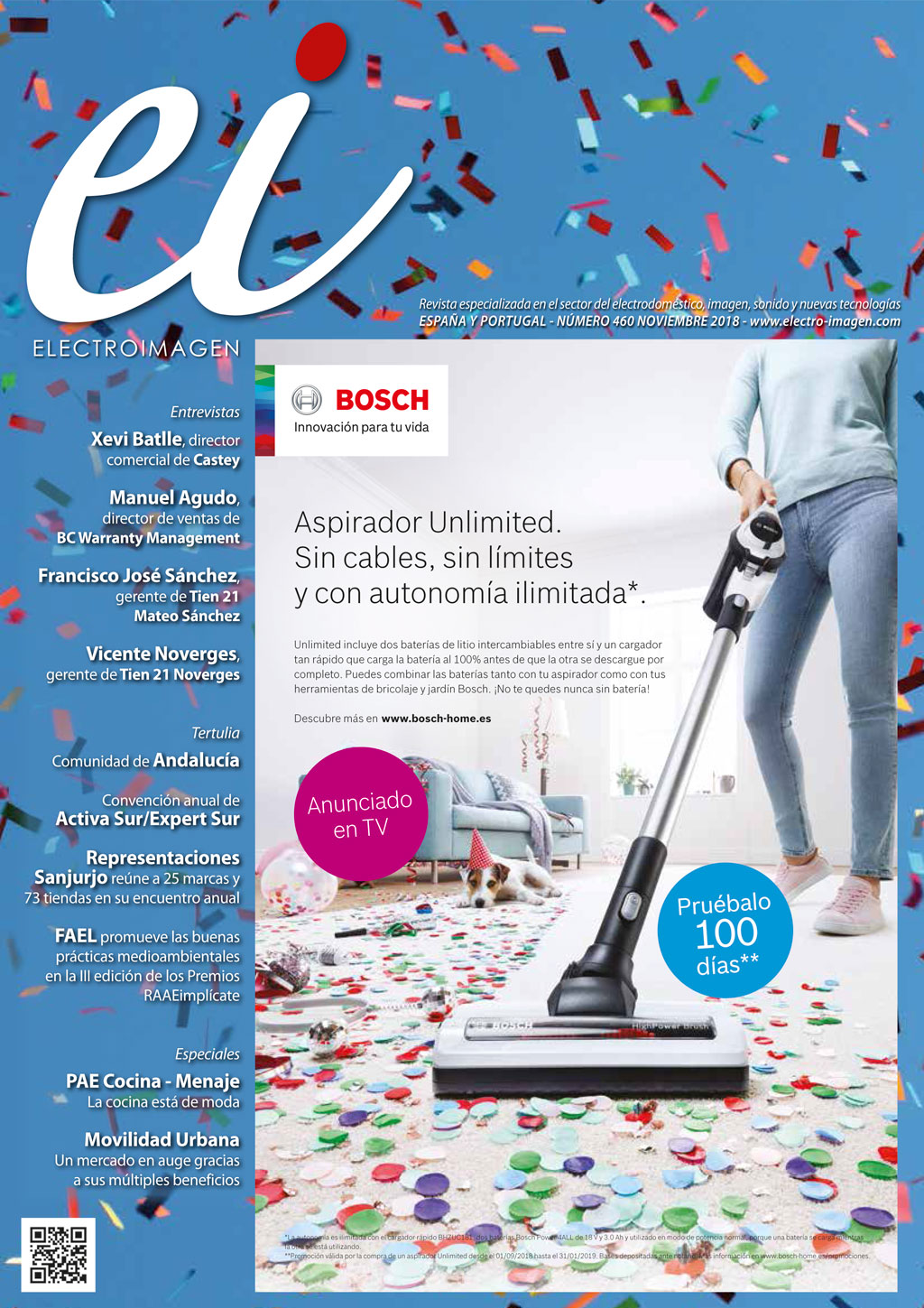 Revista Electro imagen 460 Noviembre de 2018